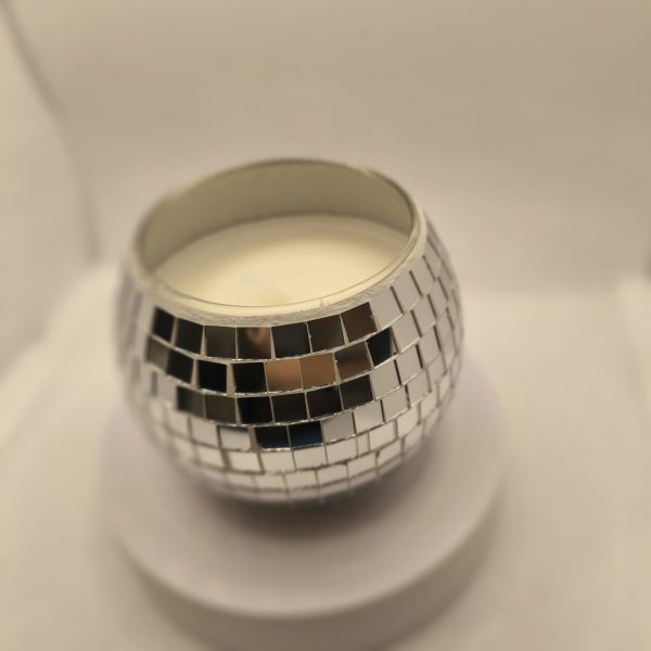 wax discobal candle