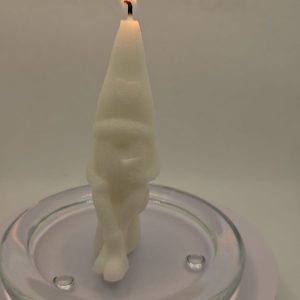 wax candle gnome parfumed