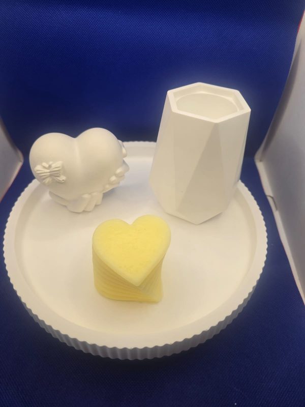 Home set ceramic & wax