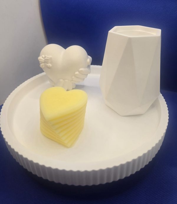 Home set ceramic & wax