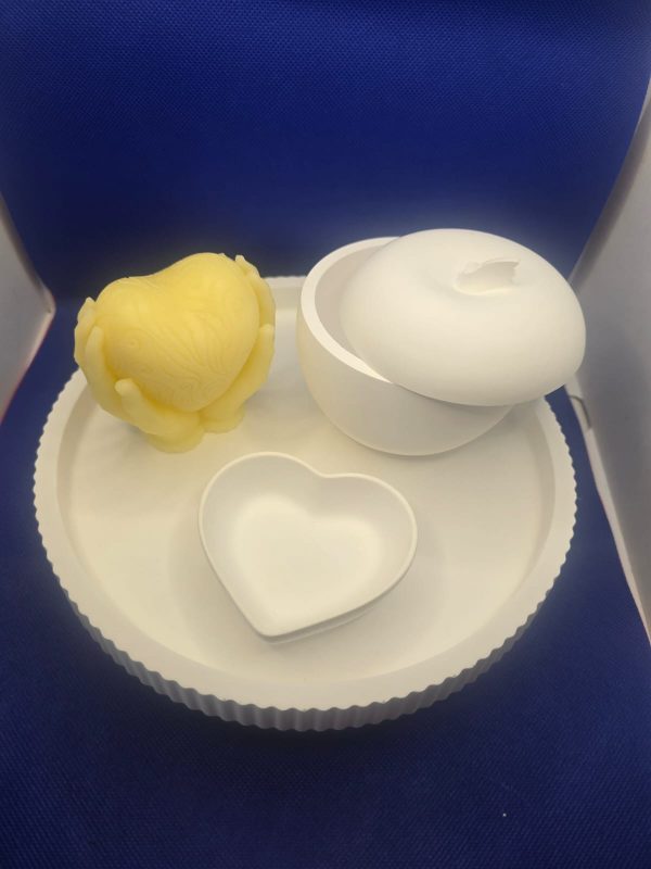 Home set ceramic & wax