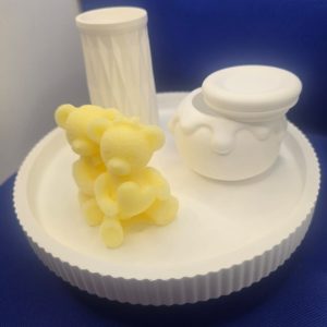 Home set ceramic & wax